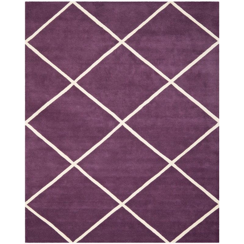 SAFAVIEH, Handmade Chatham Ezzelina Modern Moroccan Wool Rug