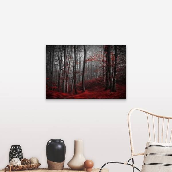 Shop Bloody River Canvas Wall Art Overstock 16496144