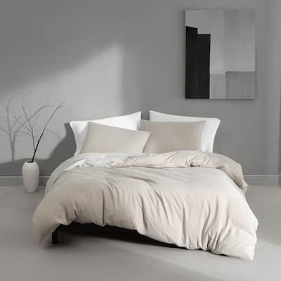 Calvin Klein Tencel Reversible Solid Duvet Cover Set