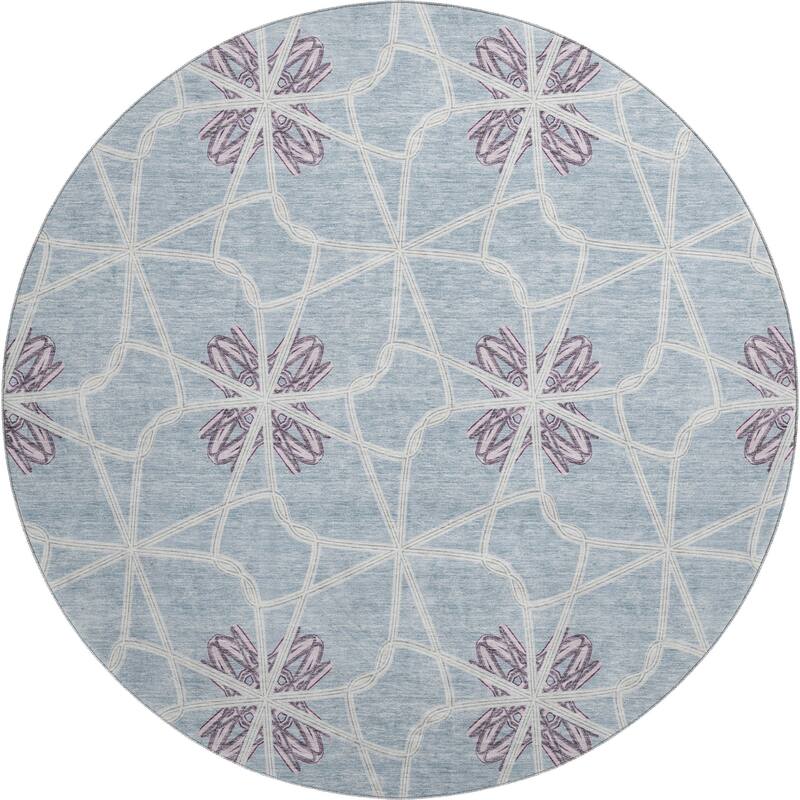 Premium Washable Super Soft Contemporary Tangle Mayfield Rug