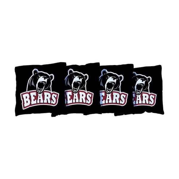 slide 2 of 3, Lenoir-Rhyne University Bears Black Cornhole Bags All-Weather Resin Filled