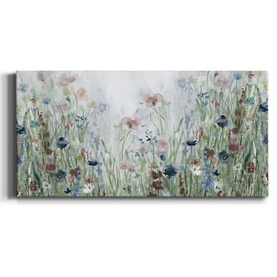 Wildflower Fields- Premium Gallery Wrapped Canvas - Ready to Hang