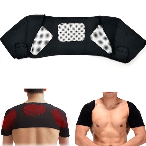 Shoulder Support Adjustable Shoulder Wrap Belt Band Gym Sport