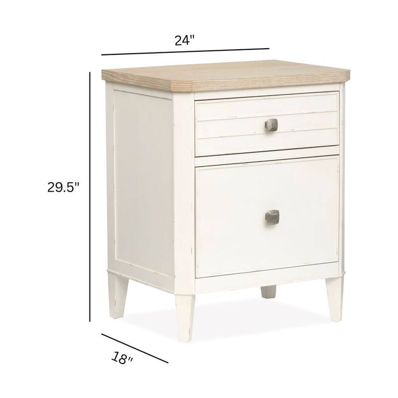 Salt Life Home Echo Isles Sea Pearl and Driftwood Telephone Table