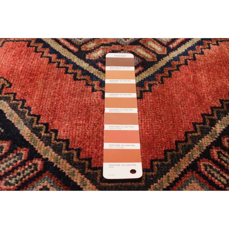 ECARPETGALLERY Hand-knotted Anadol Dark Copper Wool Rug - 2'10 x 10'3