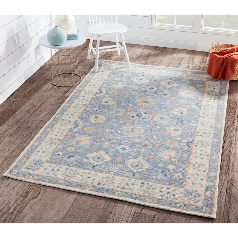 Momeni Anatolia Wool and Nylon Traditional Oriental Area Rug