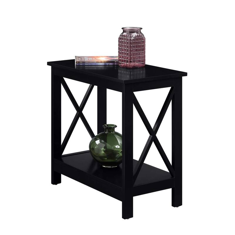 Convenience Concepts Oxford Chairside End Table with Shelf