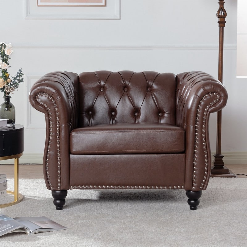 A PU Seater Sofa For Living Room
