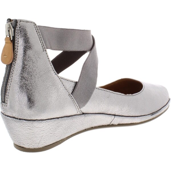 gentle souls lisa peep toe wedge