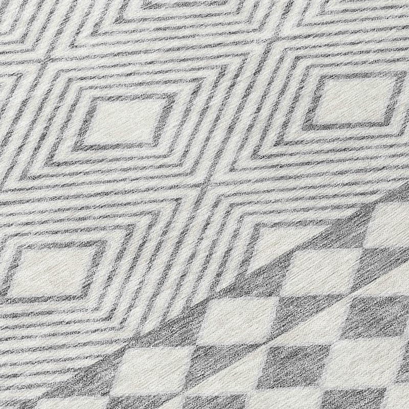 Machine Washable Indoor/ Outdoor Chantille Boho Moroccan Rug