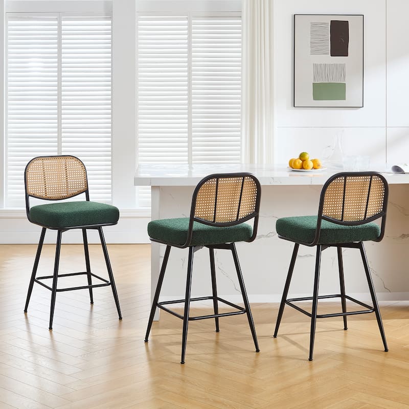 26"/29" Counter Height Swivel Bar Stools Set of 2/3/4