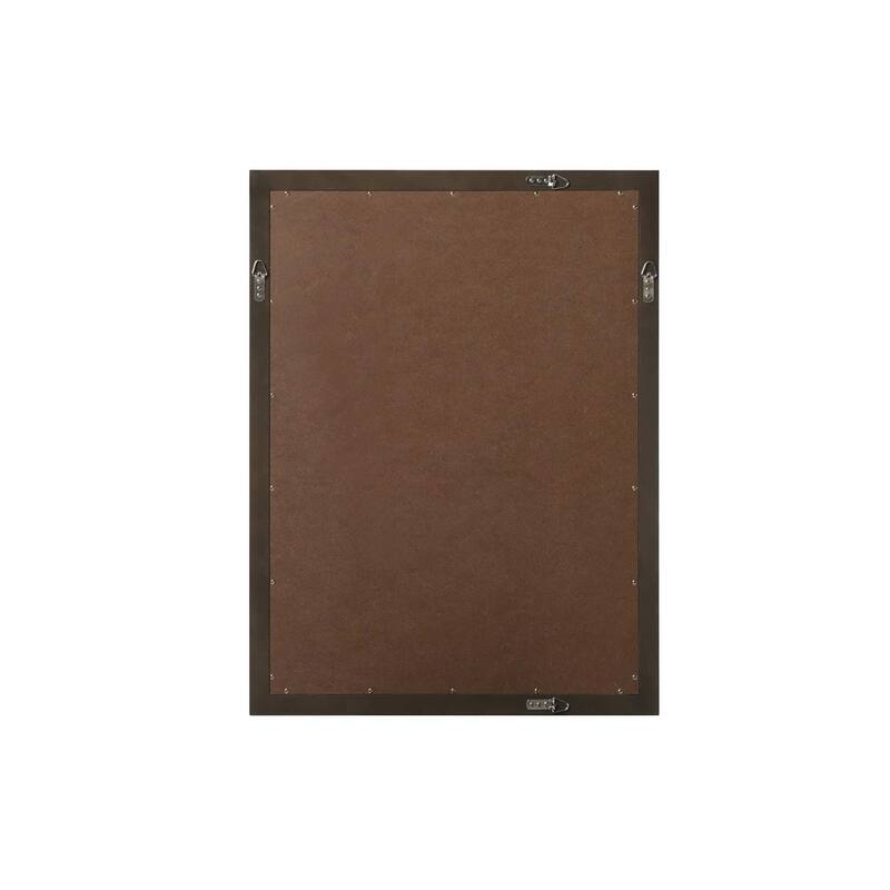 Solene Wooden Rectangle Mirror (24-30 x 36 in.)