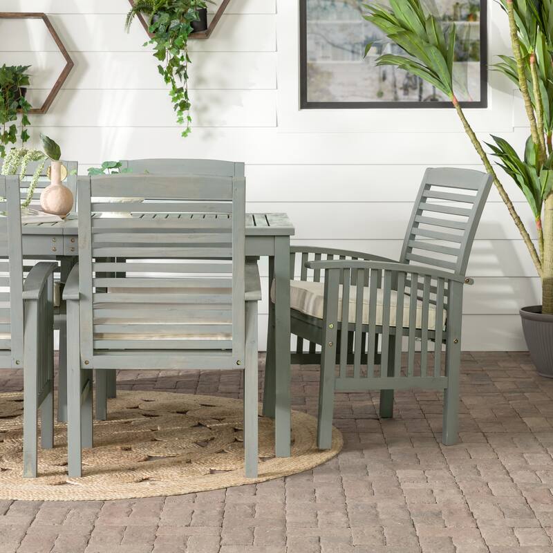 Middlebrook Surfside 7-piece Acacia Wood Outdoor Dining Set