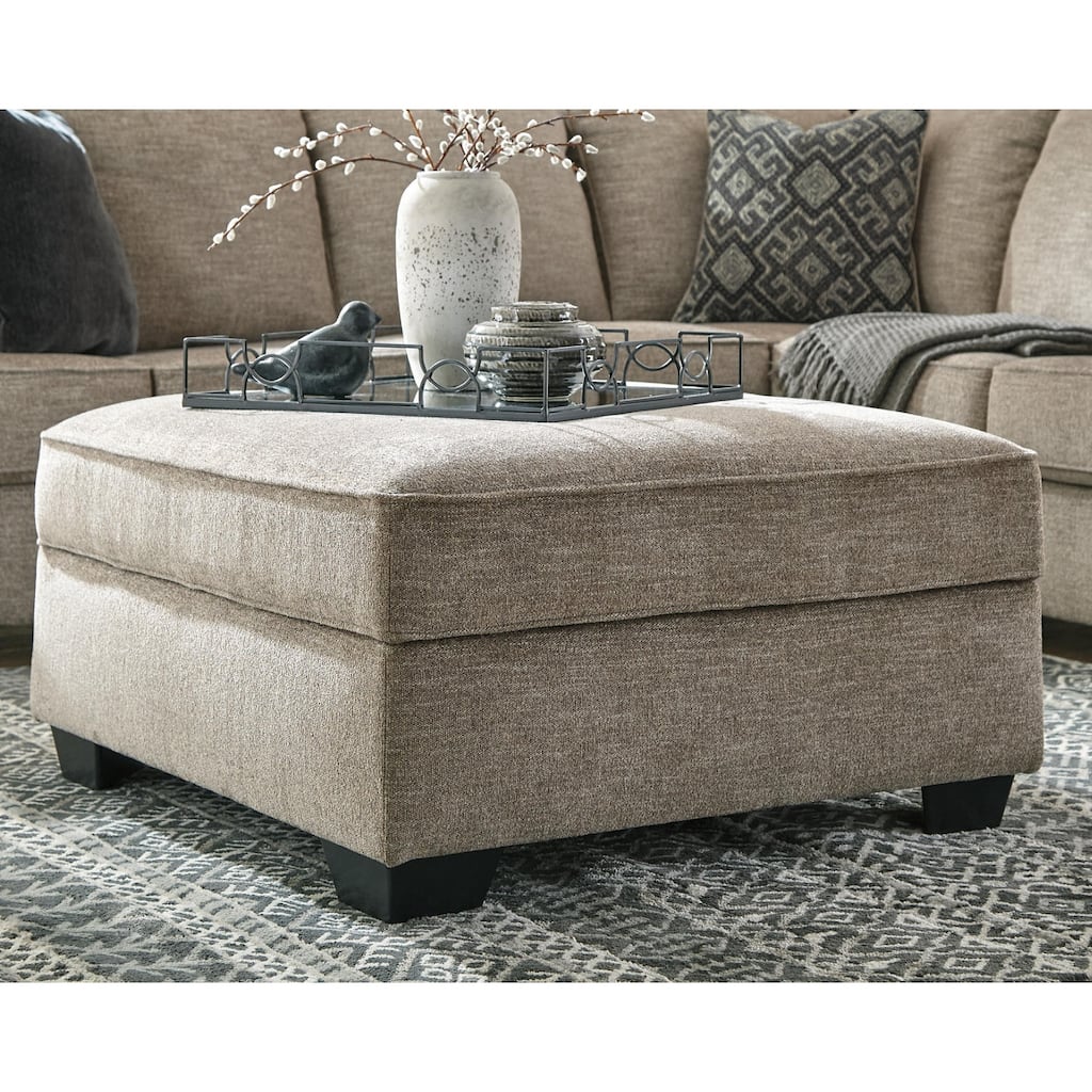 Bovarian Ottoman - Stone