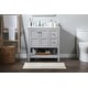 preview thumbnail 9 of 8, Elegant Lighting VF16432 Theo 32" Free Standing Single Basin Vanity