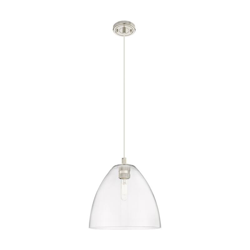 Innovations Lighting Downtown Urban - Crown Point - 1 Light 12" Bristol Cord Hung Pendant