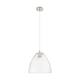 Option Clear Shade / Polished Nickel