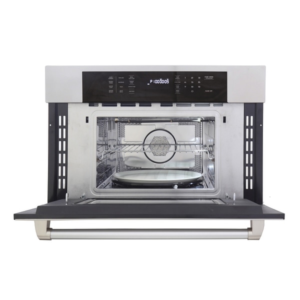 Built in microwave with air sales fryer
