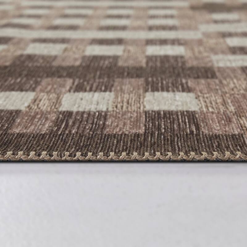 Coburn Modern Striped Indoor/Outdoor Area Rug