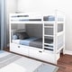 preview thumbnail 1 of 42, Max and Lily Twin Bunk Bed with Storage Drawers