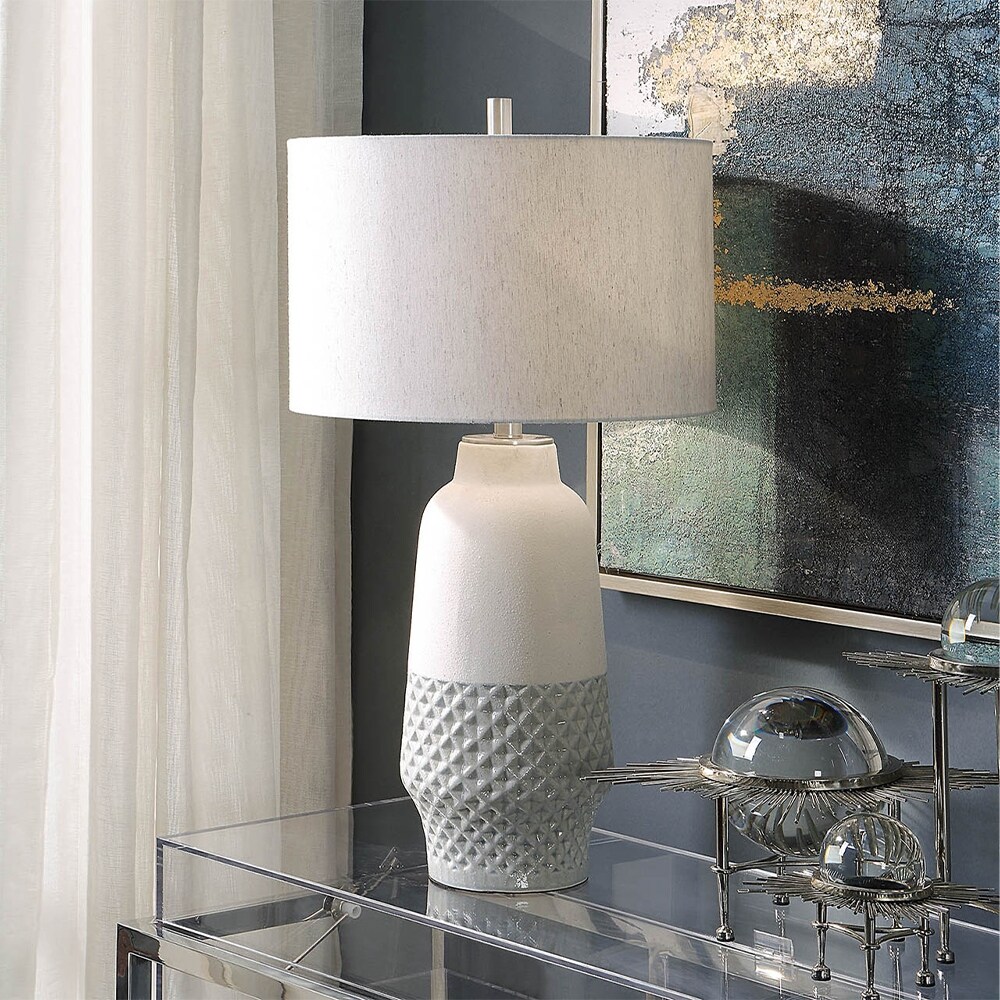 Kavana Décor Marcine Table Lamp in Gray