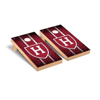Harvard Crimson Vintage Cornhole Board Set
