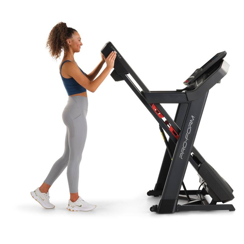 ProForm Carbon TLX; Treadmill for Walking and Running with Built-In Fan and SpaceSaver Design
