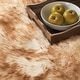 preview thumbnail 45 of 201, SAFAVIEH Handmade Natural Sheepskin Leanca 3.4-inch Thick Rug
