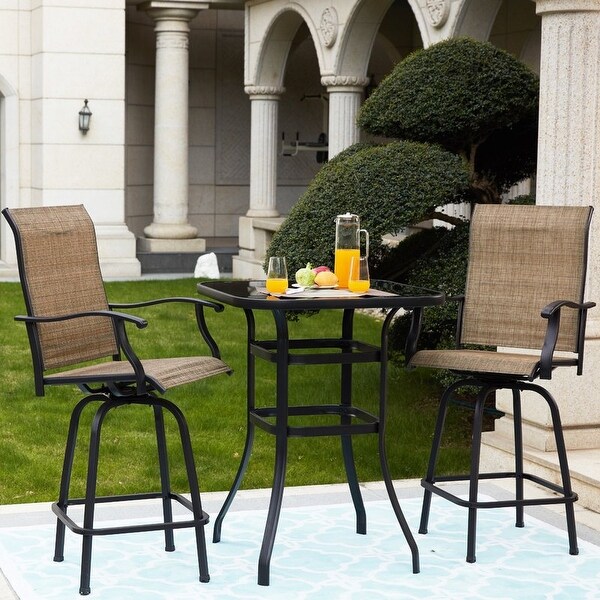 Outdoor Bistro Table Set Sale - Cosco Steel Set Of 5 Patio Bistro Set In Grey Sale - 3 piece outdoor rattan seating group that will bring a new atmosphere for your lovely home.