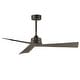 preview thumbnail 1 of 6, Maxim 88836 Vortex 52" 3 Blade Indoor Ceiling Fan Dark Satin Nickel