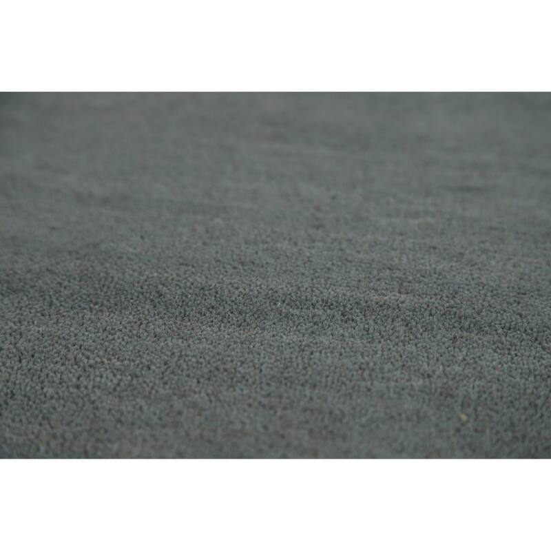 Hand Knotted Oriental 100% Wool Carpet Tribal Tribal Navy Blue & Blues Gabbeh Area Rug - 7' 8'' X 5' 0''