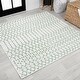 preview thumbnail 92 of 179, JONATHAN Y Trebol Moroccan Geometric Textured Weave Indoor/Outdoor Area Rug