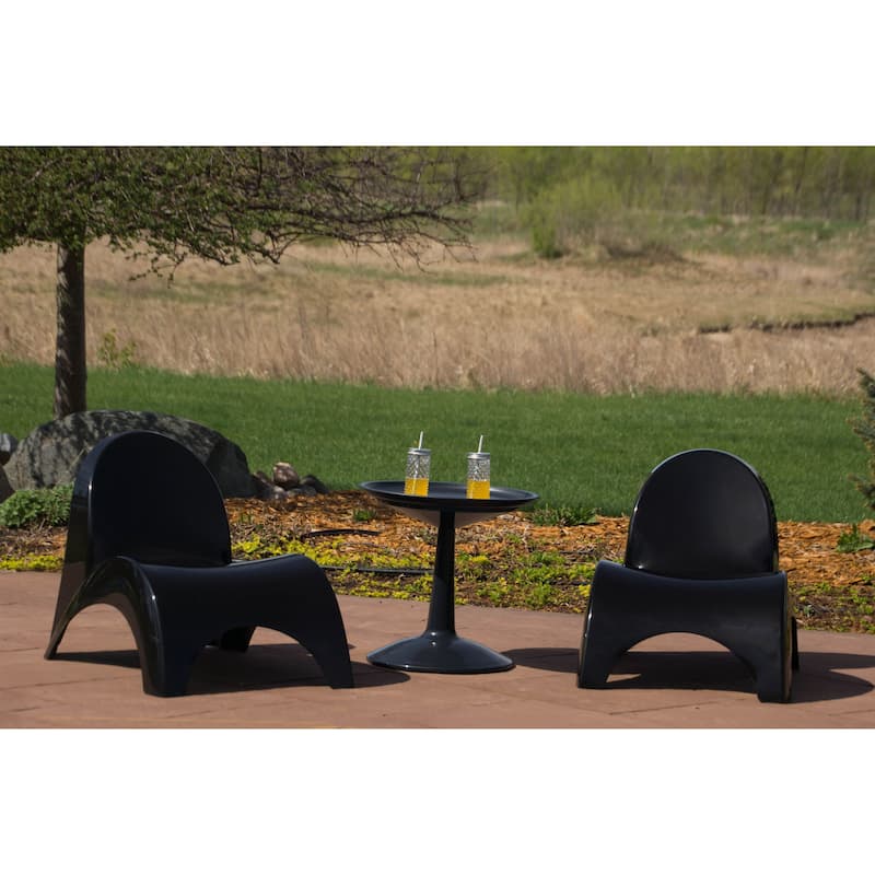 Angel Trumpet set of two Patio Chairs