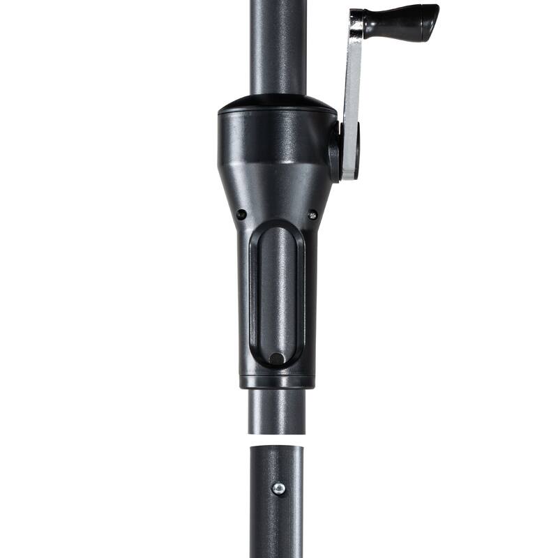 Crestlive Products 9 x 5 FT Crank-and-Tilt Patio Market Umbrella