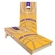 preview thumbnail 9 of 7, LA Basketball Outdoor Cornhole Board Set All-Weather 2x4 - Include Carrying Case
