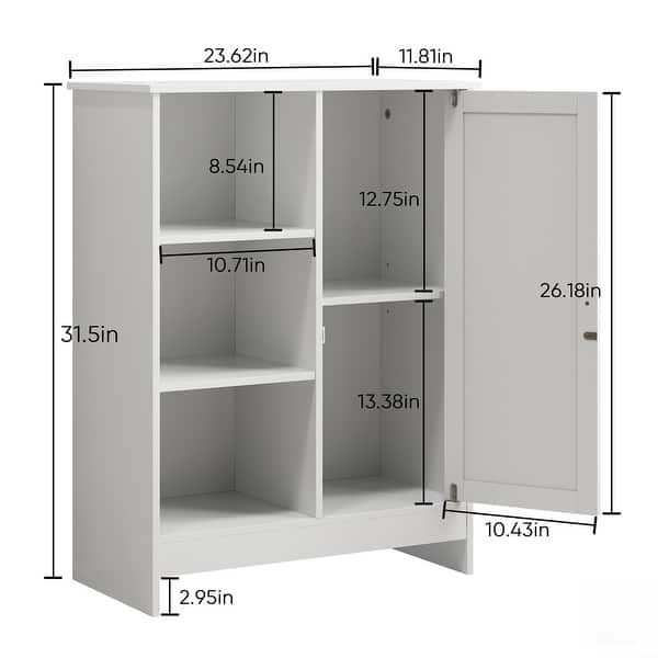 Floor Storage Cabinet with 1 Cabinet