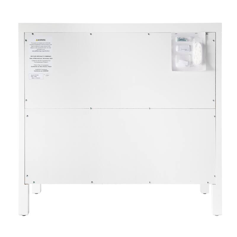 Nora 3-Drawer Wood Dresser
