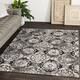 Enid Transitional Distressed Moroccan Medallions Area Rug