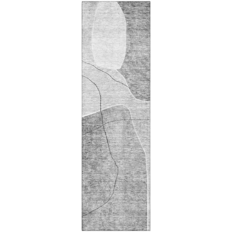 Premium Washable Super Soft Abstract Mod Mayfield Rug