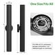 preview thumbnail 30 of 28, LamQee Modern Black Aluminum Cylinder LED Outdoor Wall Lights