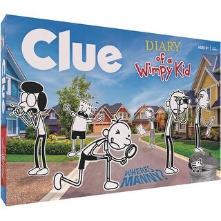 USAopoly Diary of a Wimpy Kid Clue Board Game Bed Bath Beyond