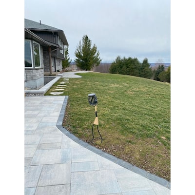 Metal Sculpture with LED Solar light