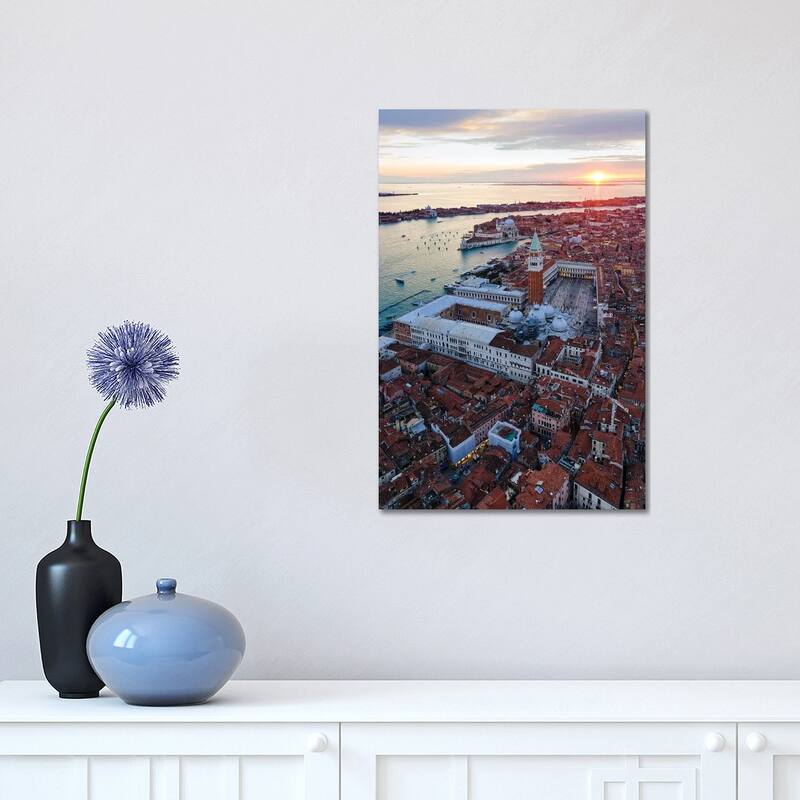iCanvas "Sunset In Venice, Italy I" by Matteo Colombo Canvas Print - 18x12x1.5