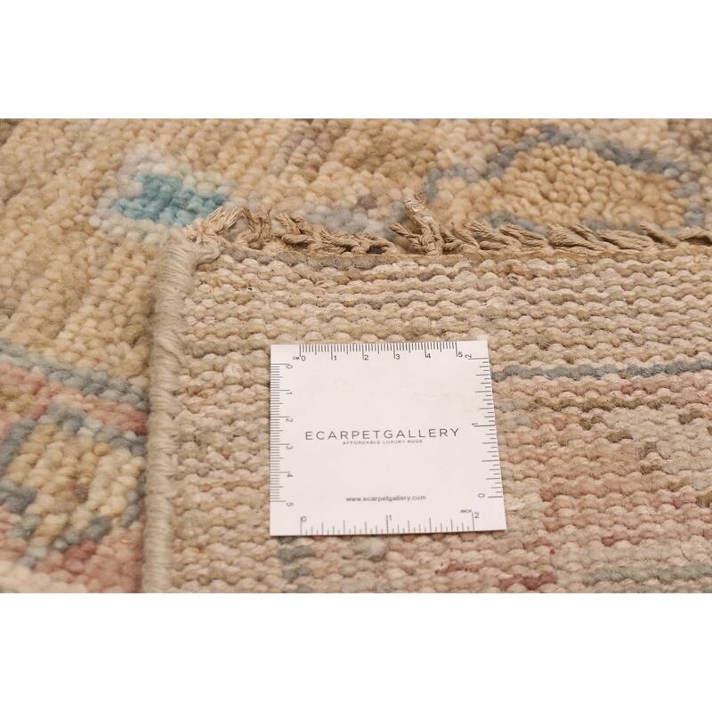 ECARPETGALLERY Hand-knotted Jules Serapi Khaki Wool Rug - 9'10 x 13'9