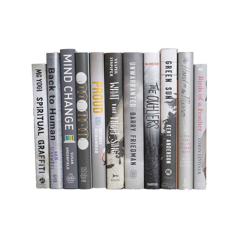 Books Grey Decorative Accessories: Stone Dust Jacket ColorPak