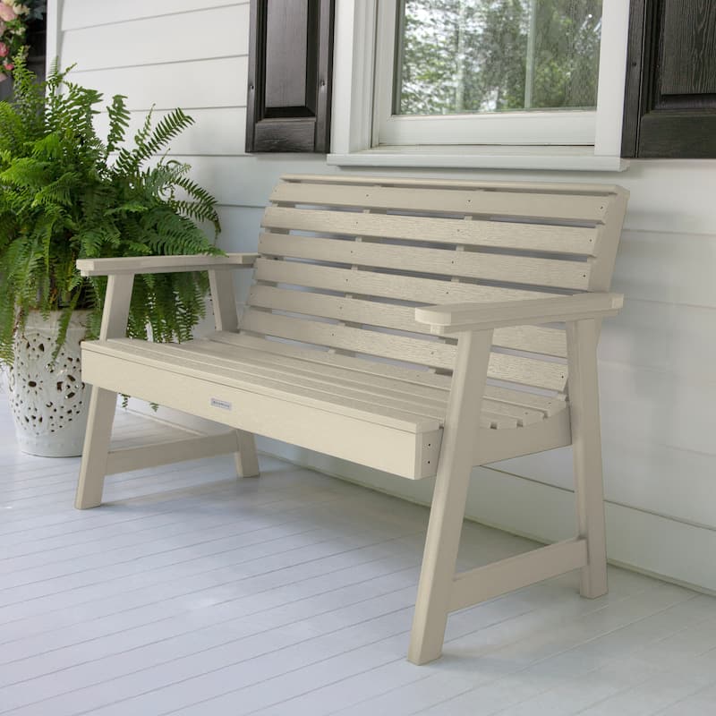 HIGHWOOD Weatherly Eco-Friendly 4-foot Garden Bench