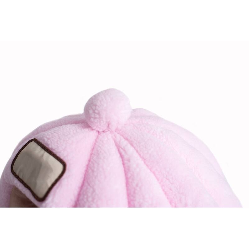 Cat Bed Soft PInk - 18"(L) x 18"(W) x 16"(H)