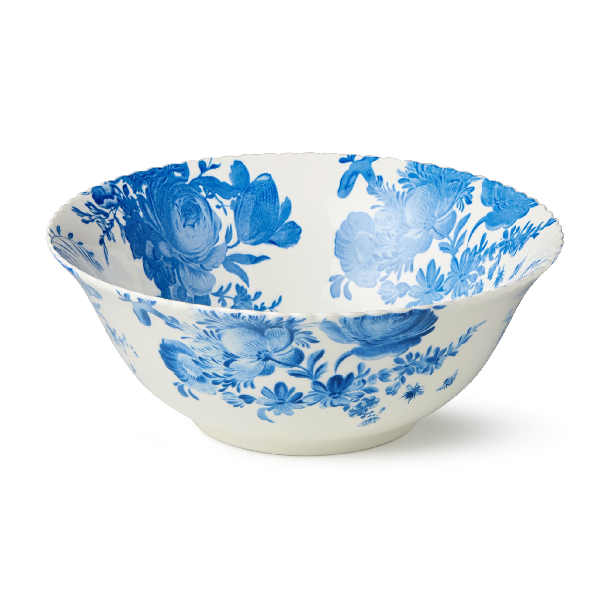 Certified International Gabrielle Blue 86 oz. Deep Bowl - 10.00"L x 10.00"W x 4.00"H