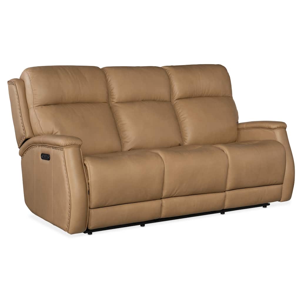 Hooker Furniture SS703-RHEA-POWER-SOFA Rhea 78" Wide Leather Power