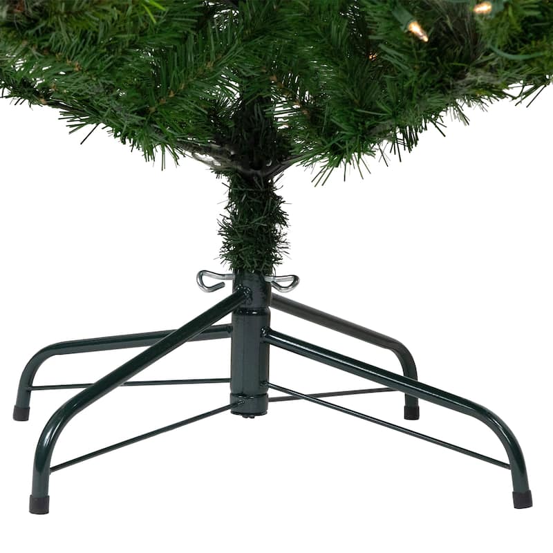 6.5' Medium Mixed Cashmere Pine Artificial Christmas Tree Clear Lights - 6.5 Foot